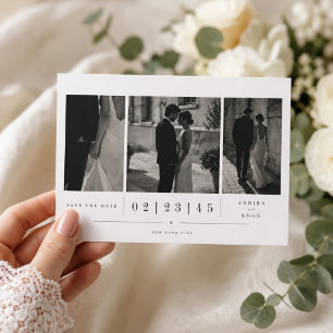 Märchenhochzeit Save The Date Foto Karte.