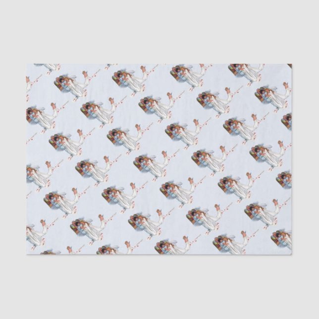 Märchenhochzeit Seidenpapier (Vorderseite)