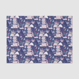 Märchenhof Pop Burgen von Bellinzona Seidenpapier