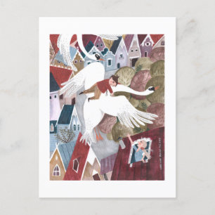 Märchenjunge Feiertagspostkarte