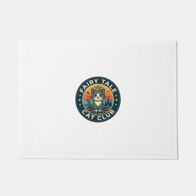 Märchenkatze Süße Kitty Design - Märchenkatze  Fußmatte (Vorderseite)