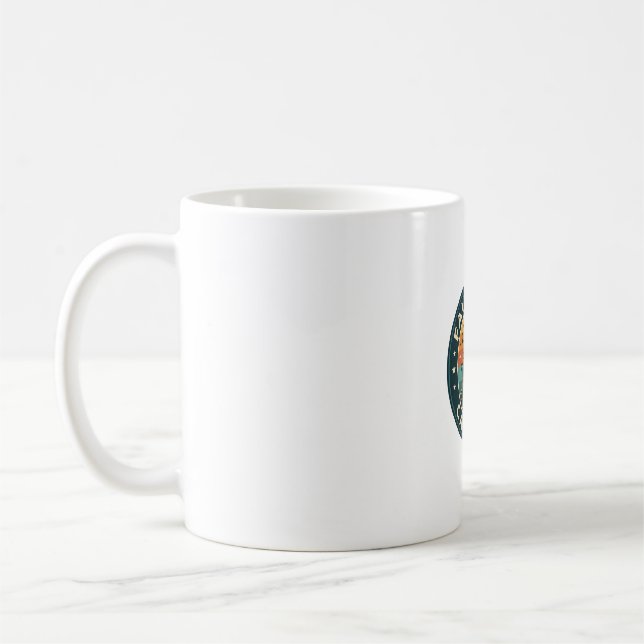 Märchenkatze Süße Kitty Design - Märchenkatze  Kaffeetasse (Links)