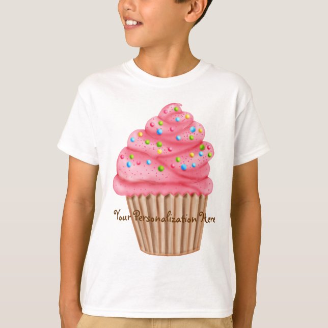 Märchenland besprüht kleinen Kuchen T-Shirt (Vorderseite)
