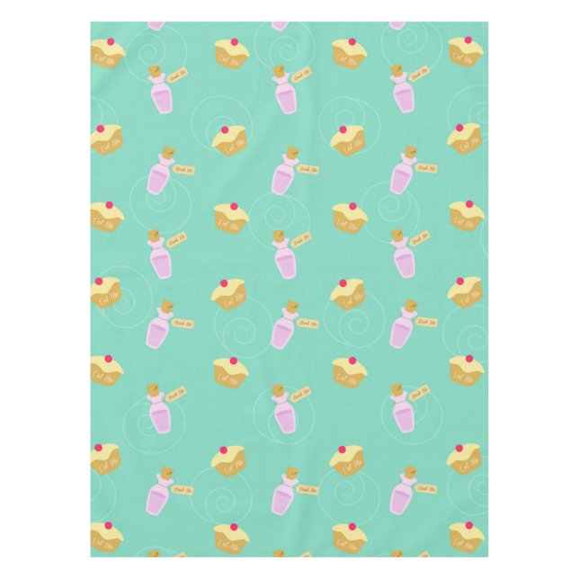 Märchenland-Drucke Tischdecke (Vorderseite)