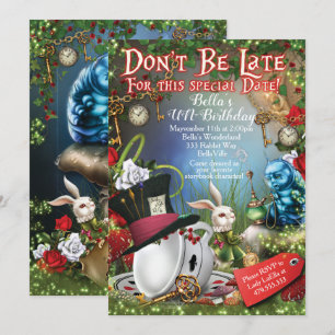 Märchenland-Party Einladung