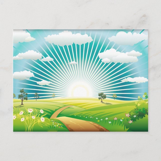 Märchenland Postkarte (Vorderseite)