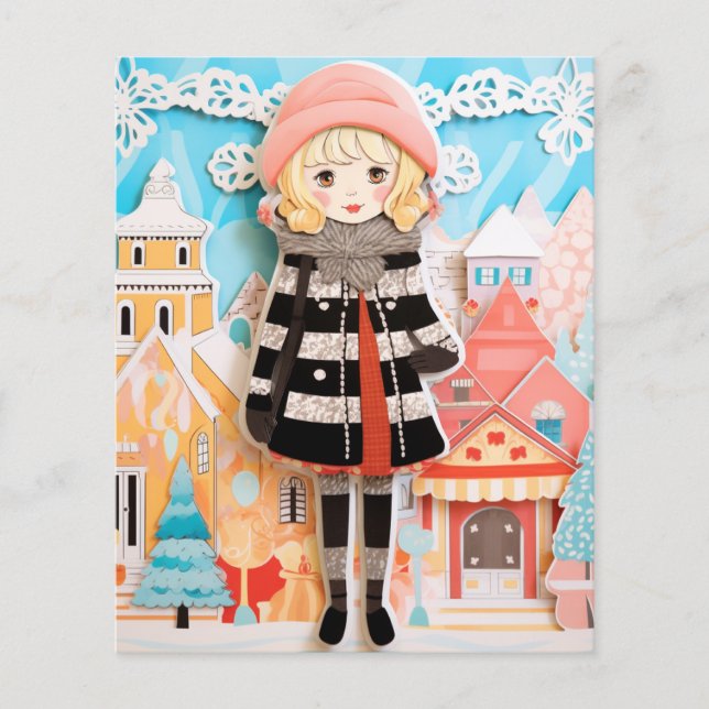 Märchenmode: Papierpuppen in München (Vorderseite)