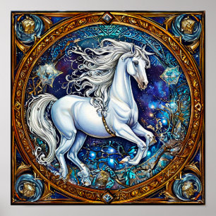 Märchenpferd Poster