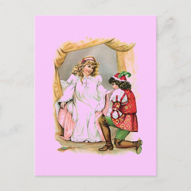 Märchenpostkarte Postkarte (Vorderseite)