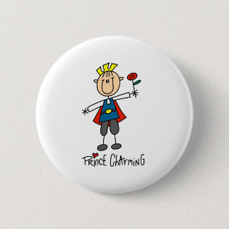 Märchenprinz-Knopf Button