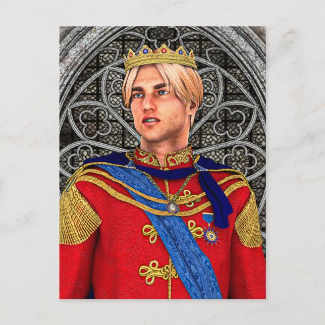 Märchenprinz Postkarte (Vorderseite)