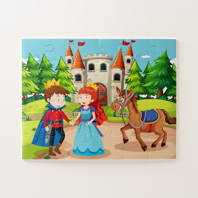 Märchenprinz und das Abenteuer der Prinzessin Puzzle (Horizontal)
