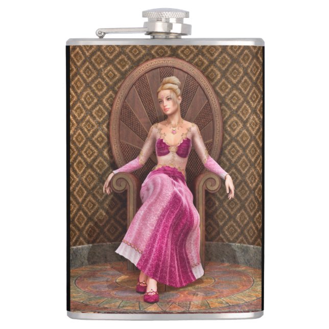 Märchenprinzessin Flachmann (Vorderseite)