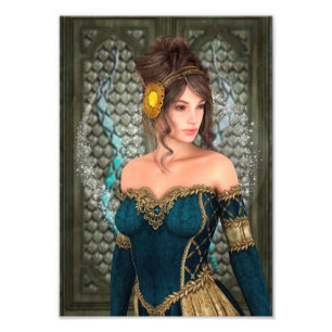 Märchenprinzessin Fotodruck