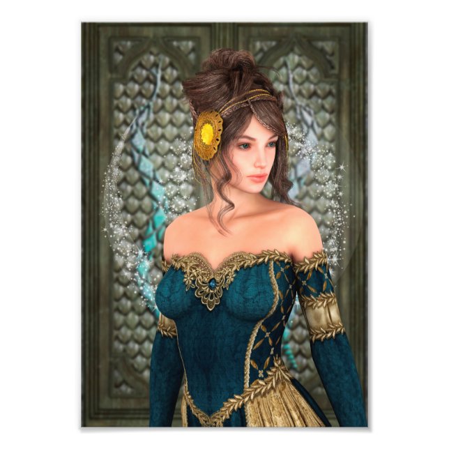 Märchenprinzessin Fotodruck (Vorne)