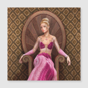 Märchenprinzessin Magnetkarte