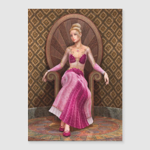Märchenprinzessin Magnetkarte