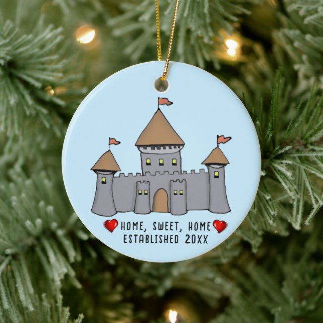 Märchenschloss Keramik Ornament (Baum)