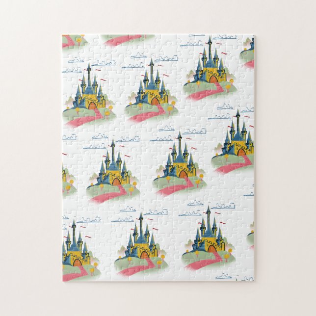 Märchenschloss-Muster Puzzle (Vertikal)