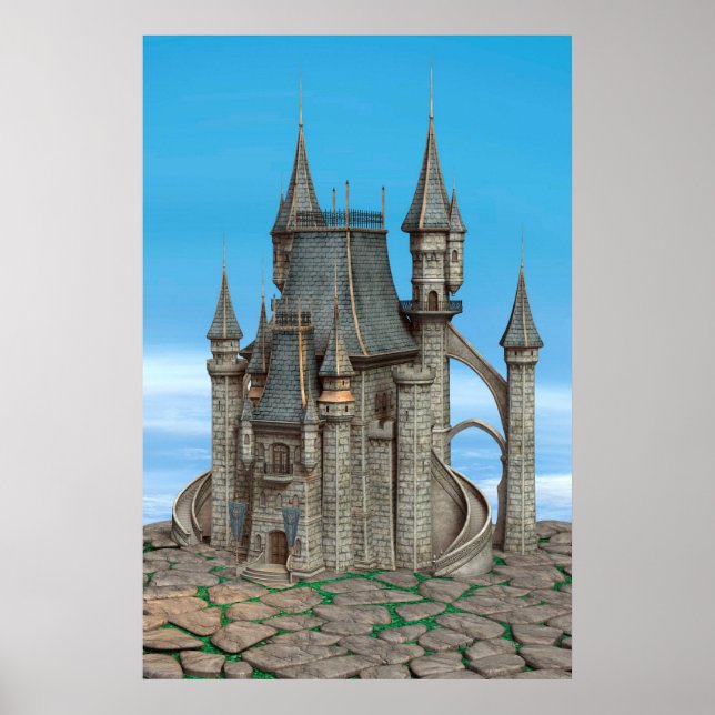 Märchenschloss Poster (Vorne)