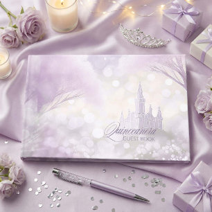 Märchenschloss Quinceanera Flieder ID1030 Gästebuch