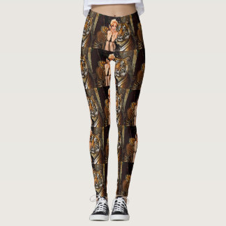 Märchenschmetterlingsflügel mit Tigerflügeln Leggings