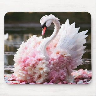 Märchenschwan Mousepad