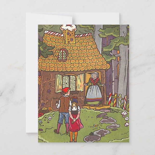 Märchentalm - Geburtstagseinführungen im Party Einladung (Vorderseite)