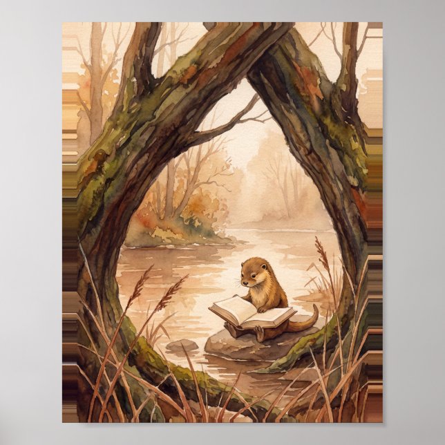 Märchenwald Kunst Nr. 2 Poster (Vorne)