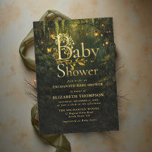 Märchenwald Laternen Baby Shower