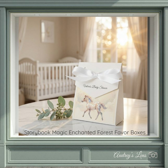 Märchenwald-Zauberwald  Geschenkschachtel (Storybook Magic Enchanted Forest Favor Boxes)