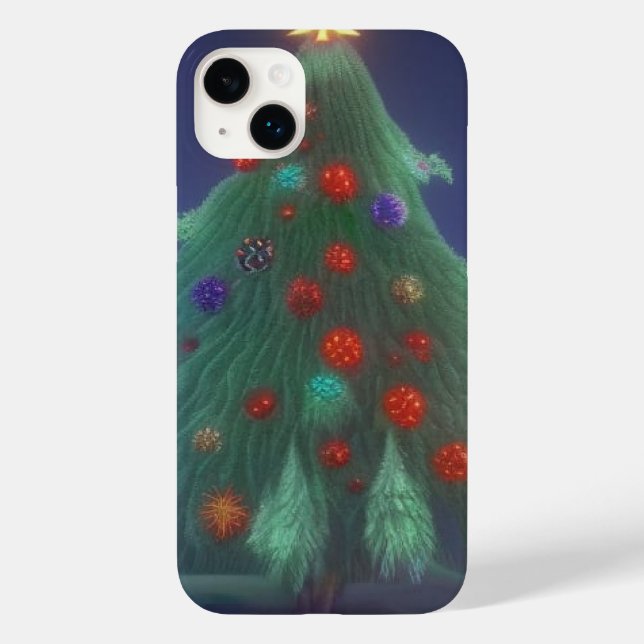 Märchenweihnachtsbaum Case-Mate iPhone Hülle (Rückseite)