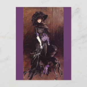 Marchesa Luisa Casati - Boldini Postkarte