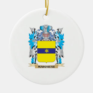 Marchese Wappen - Familienwappen Keramikornament