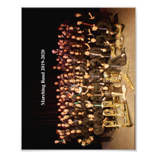 Marching Band 2019-2020 Fotodruck