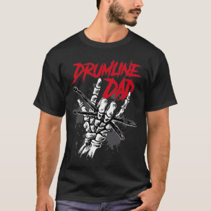 Marching Band Drum Major Drumline Vater T-Shirt