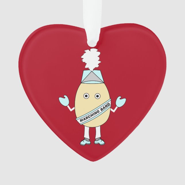 Marching Band Egghead Ornament (Vorderseite)