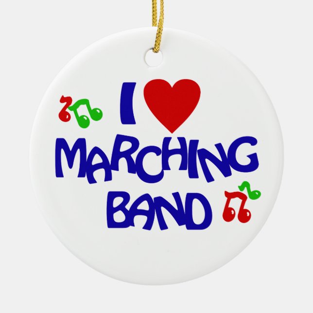 Marching-Band-Foto Keramikornament (Vorne)