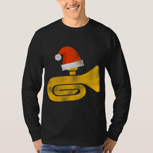 Marching Band Funny Tuba T-Shirt (Vorderseite)