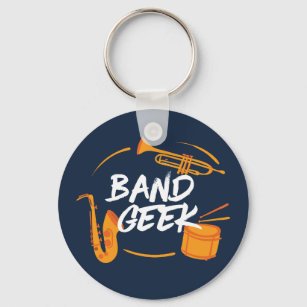 Marching Band Geek Funny Musician Schlüsselanhänger