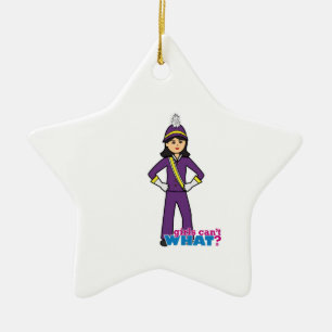 Marching Band Girl - Mittel Keramik Ornament