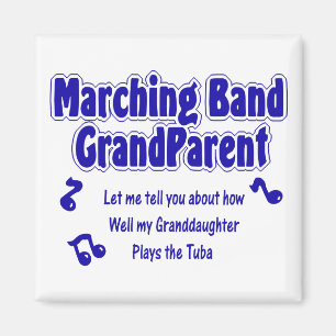 Marching Band Grandparent/Tuba Magnet