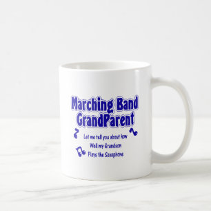 Marching Band Großeltern/Saxophon Kaffeetasse