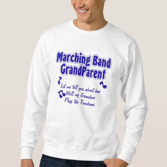 Marching Band Großeltern Sweatshirt (Vorderseite)