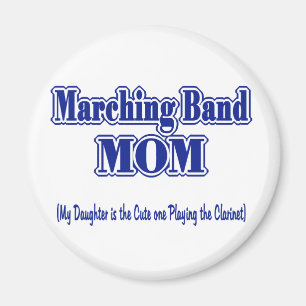 Marching Band Mama/Klarinette Magnet
