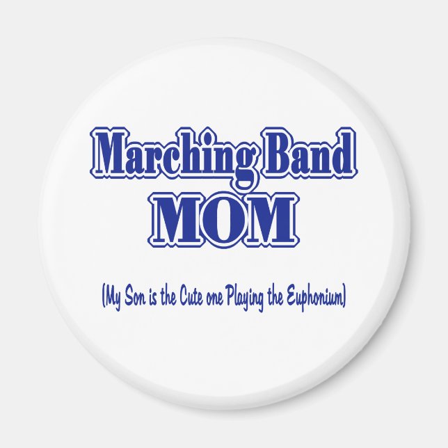 Marching-Band-Mama Magnet (Vorne)