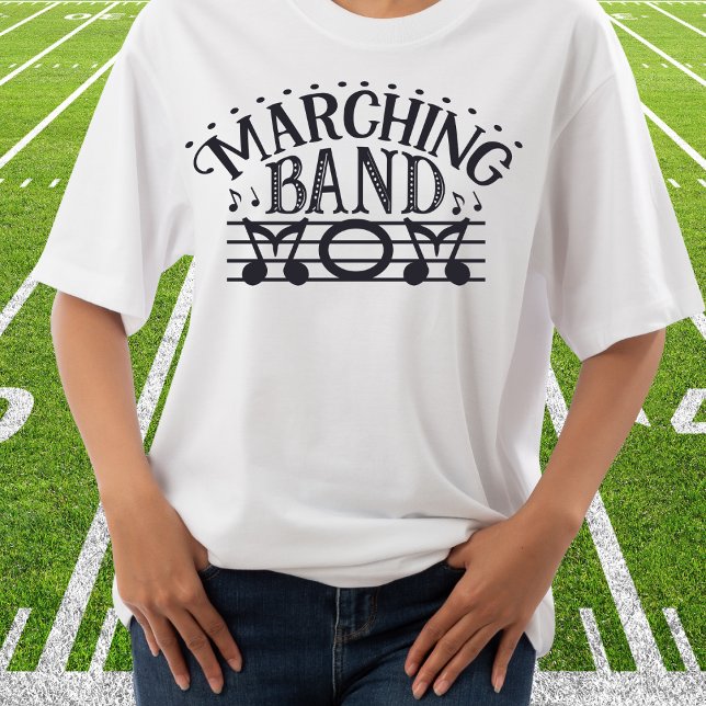 Marching Band Mama Notes Tshirt (Von Creator hochgeladen)