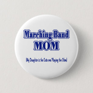 Marching Band Mama/Oboe Button