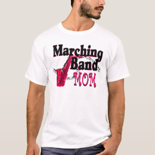 Marching Band Mama / Saxophon T-Shirt