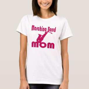 Marching Band Mama Saxophon T-Shirt